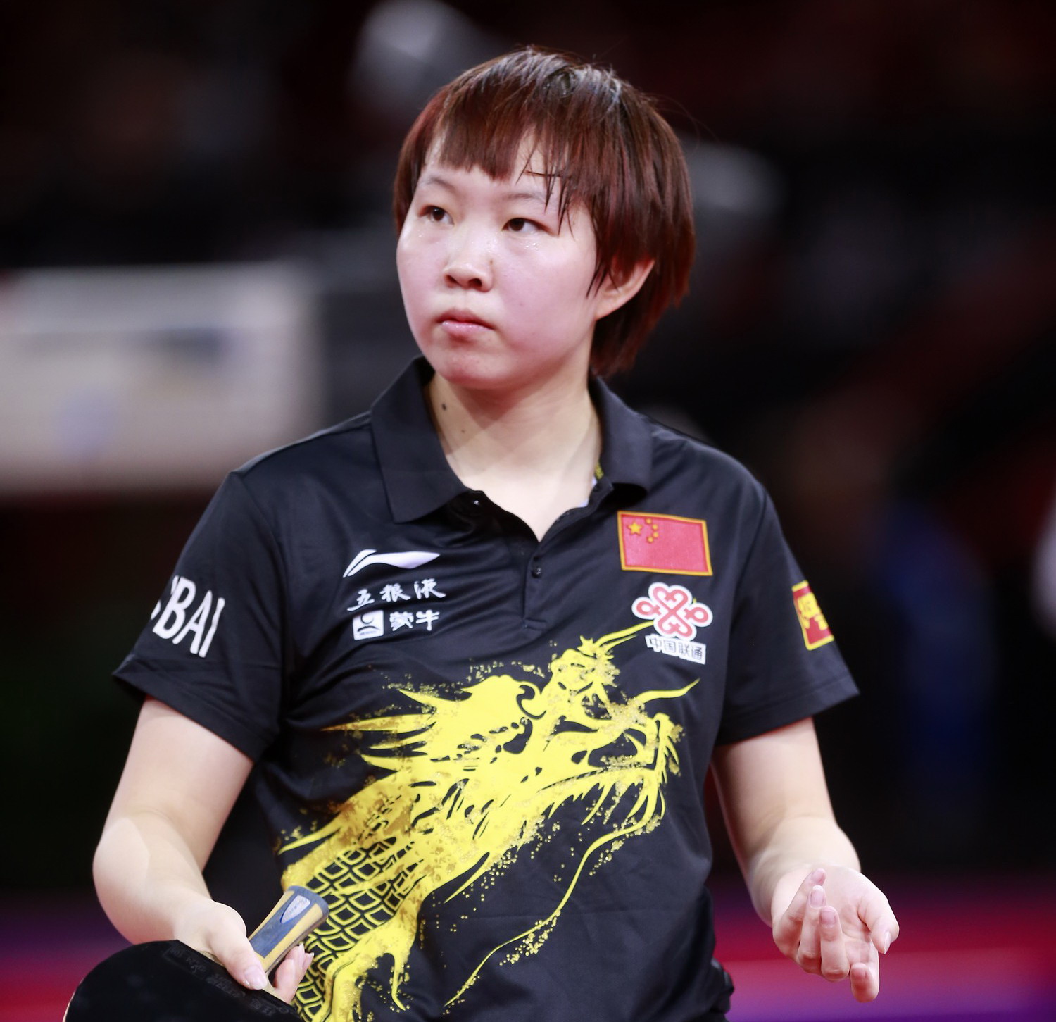 我校乒乓球高水平运动员朱雨玲在东京世乒赛中表现出色