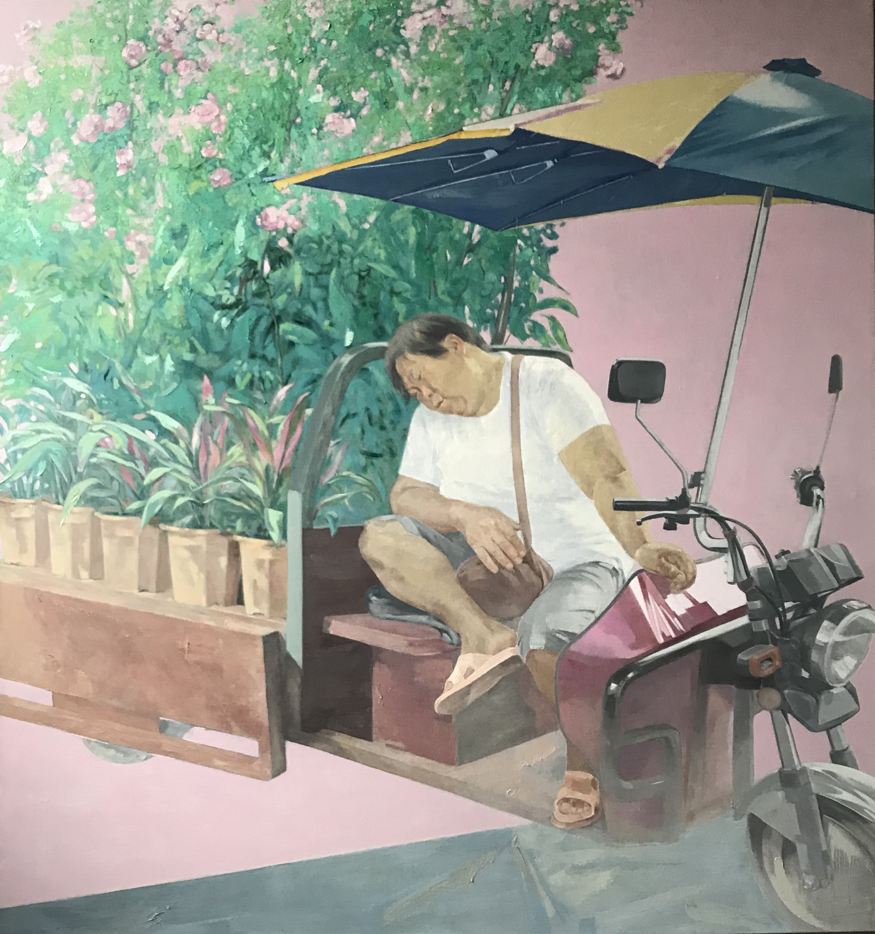 我校教师油画作品入选庆祝中华人民共和国成立七十周年暨迎接第十三